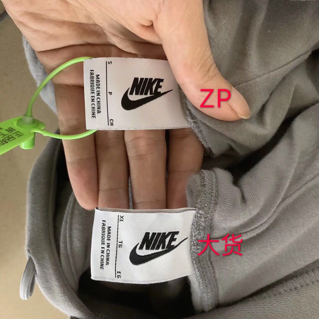 fear of god 联名nike air 双帽卫衣fog双帽刺绣logo卫衣实拍评测