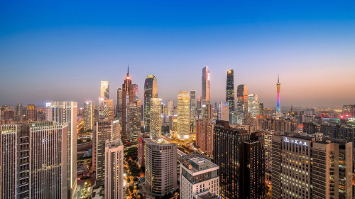 广州城市天际线