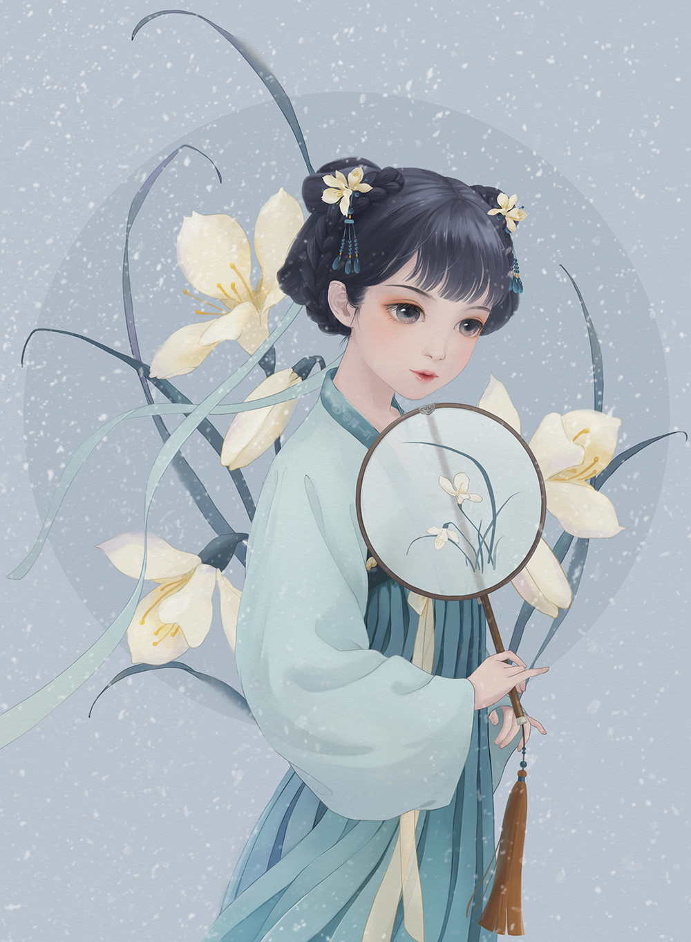 《古代美女插画》cg,动漫,二次元精美壁纸,高清图片分享(三)