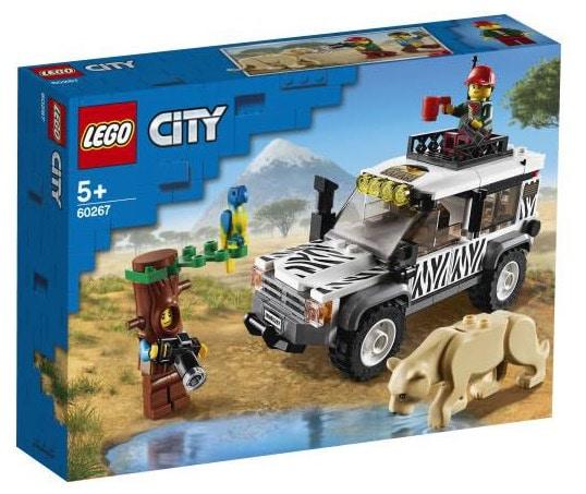 lego city 60267 safari off-roader 砖块数:168 人仔数:2