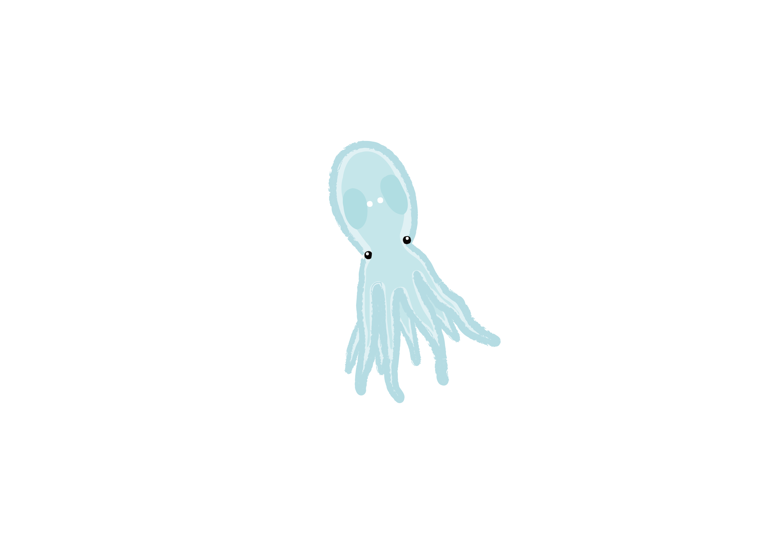 简笔画小百科(海洋动物:章鱼篇)