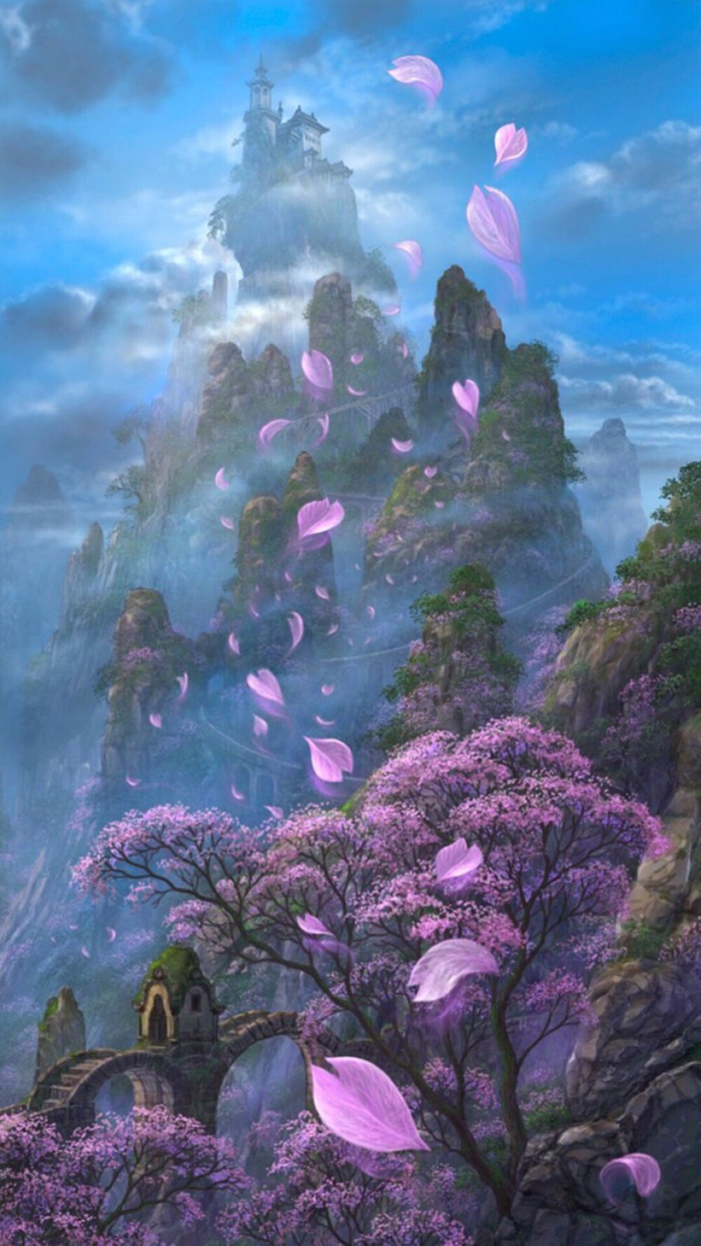 手机壁纸|二次元竖屏壁纸 小清新意境插画第15期 by:b站盐泽 2021年5