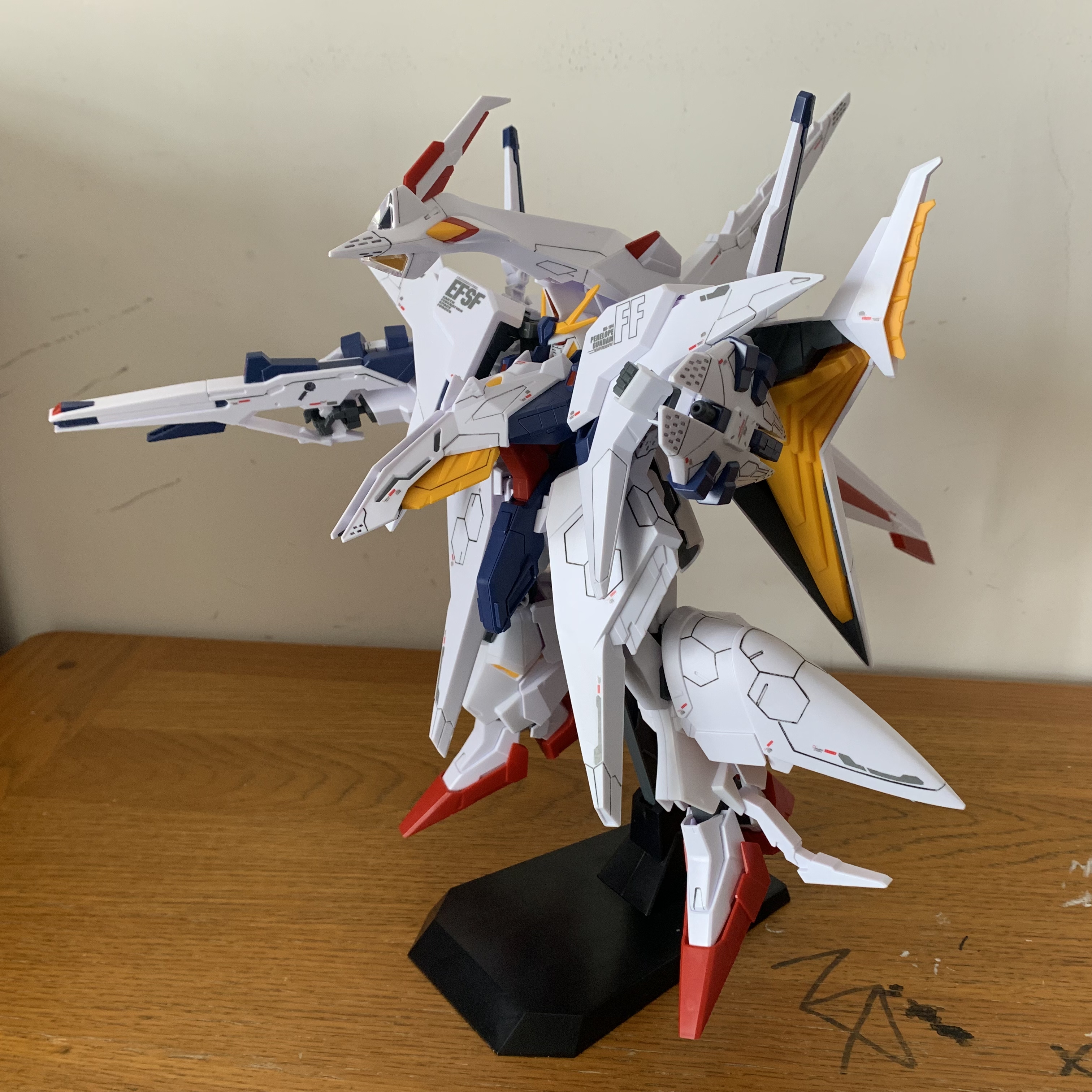 hguc rx-104 ff 佩涅罗佩 大白鹅 模玩分享