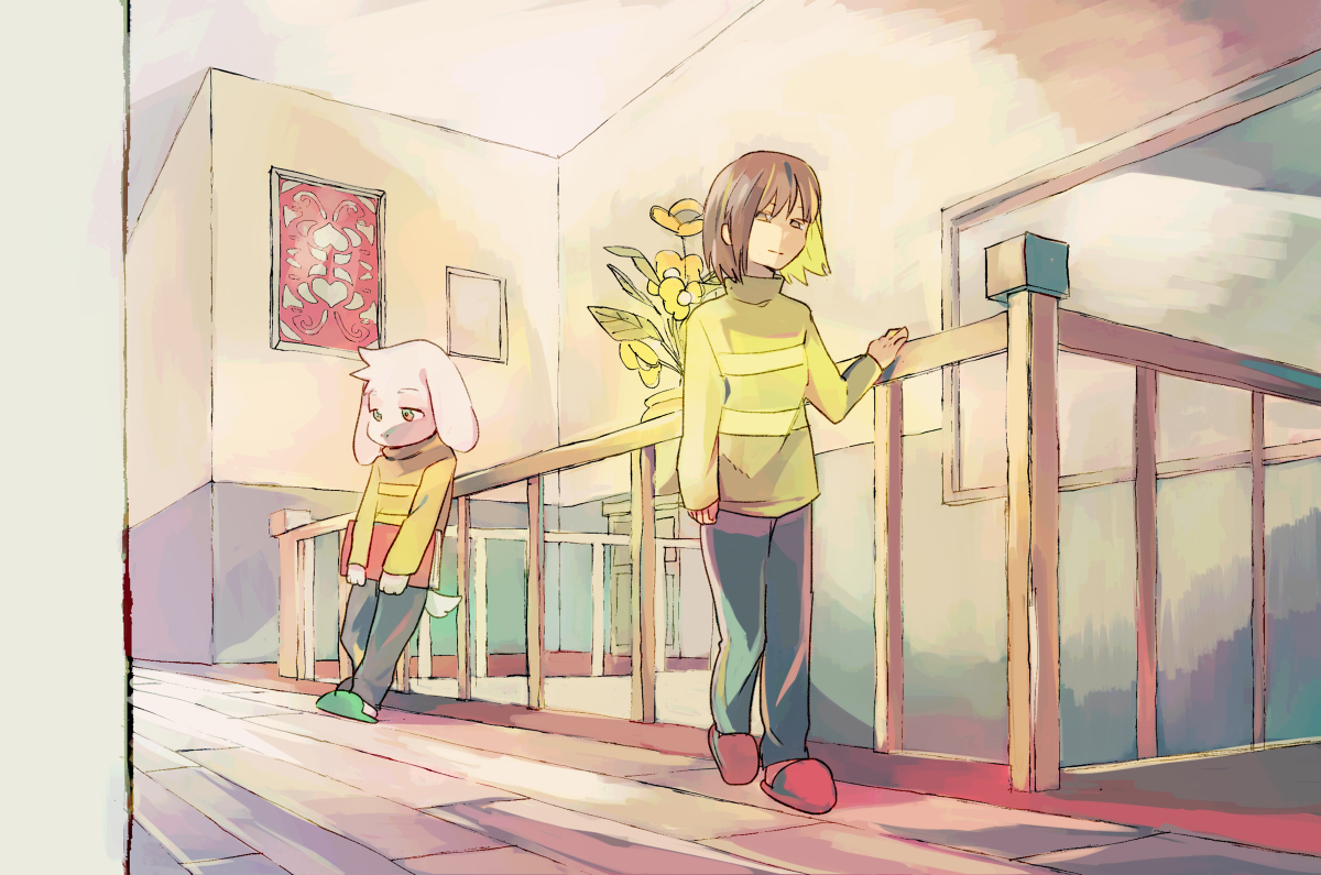 【undertale】传说之下精美人物图包 (chara&asriel篇)