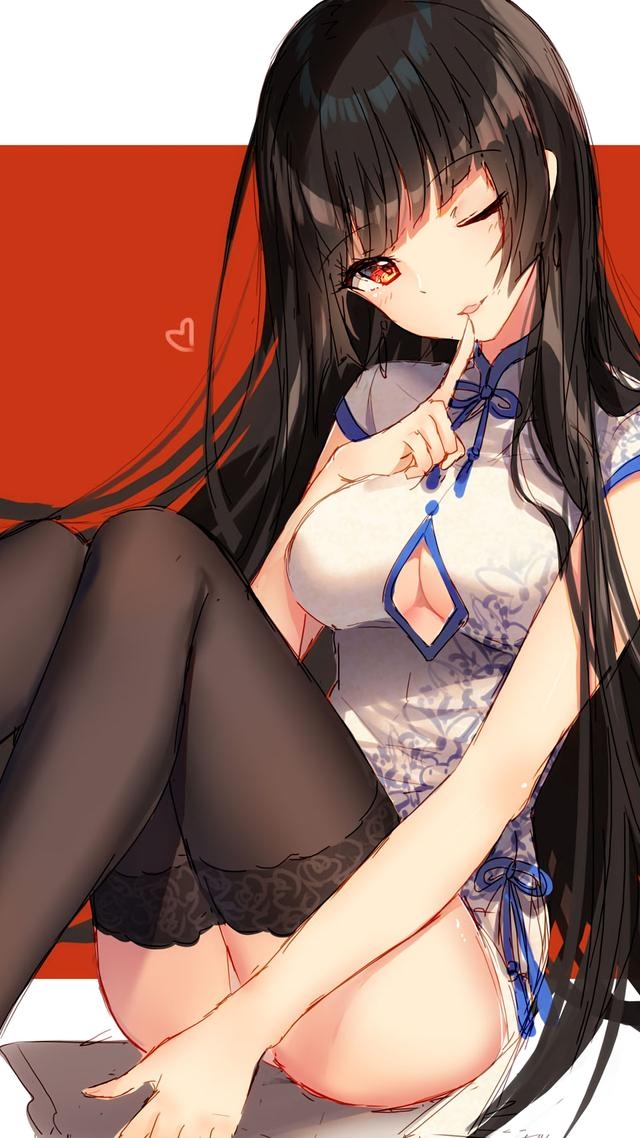 每日美图,二次元,萌图,黑丝白丝