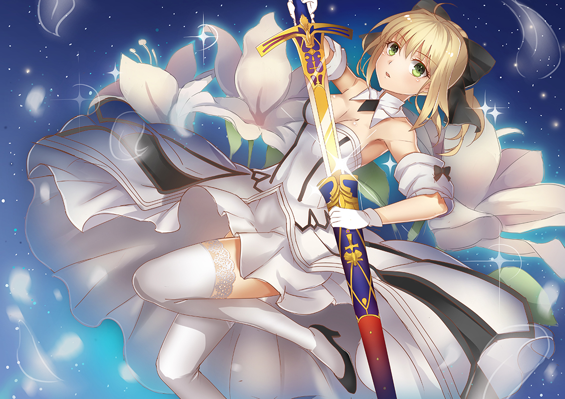 fgo 插图 【二百一十五】阿尔托利亚·潘德拉贡 (saber lily)