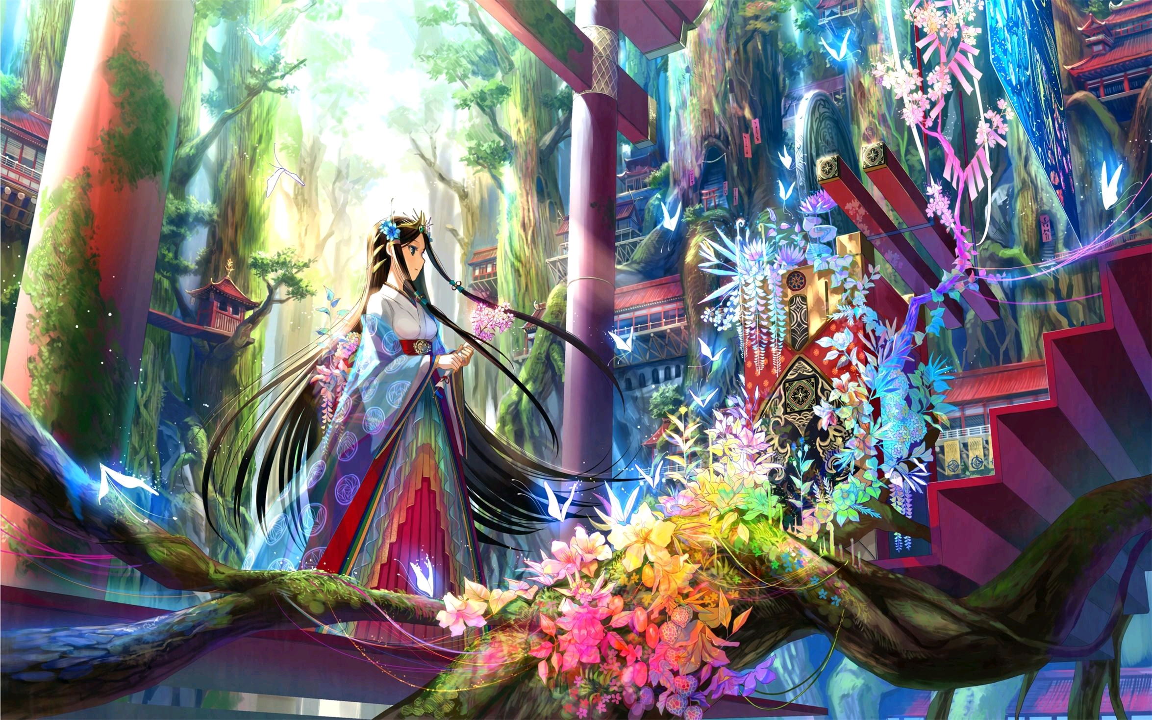 p站美图搬运画师藤原