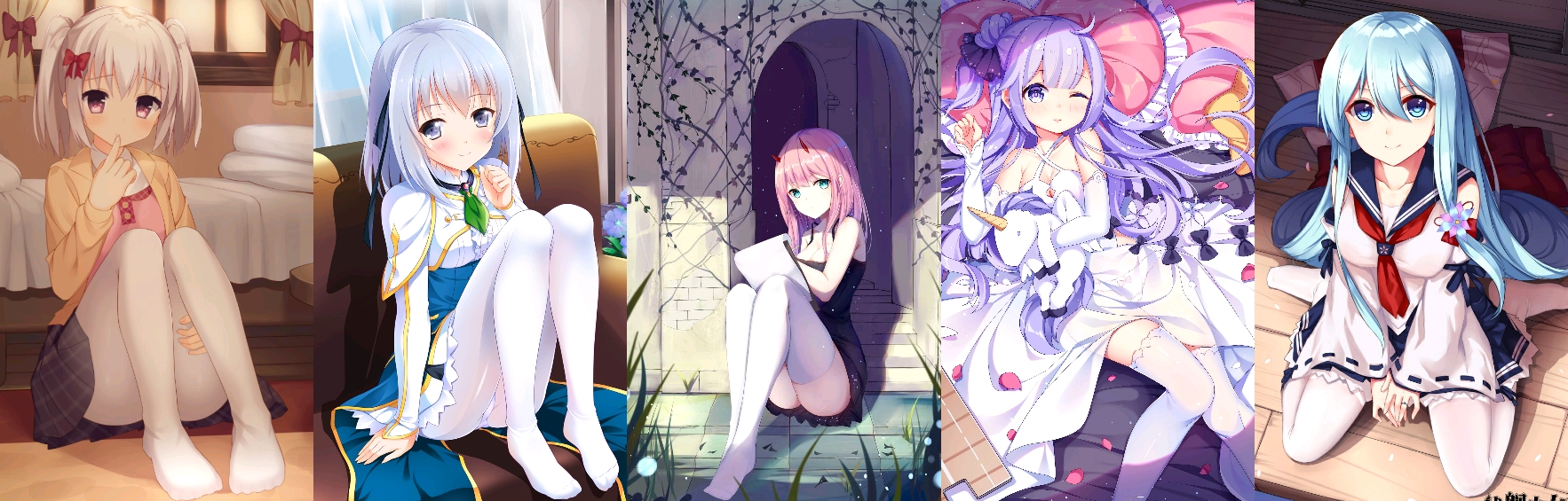 【二次元 萌妹子 超清 精选】动漫壁纸 尽量重质不重量了