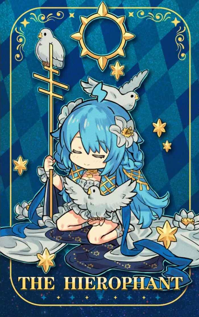 bilibili幻星集塔罗牌q版系列大全——2233娘 壁纸
