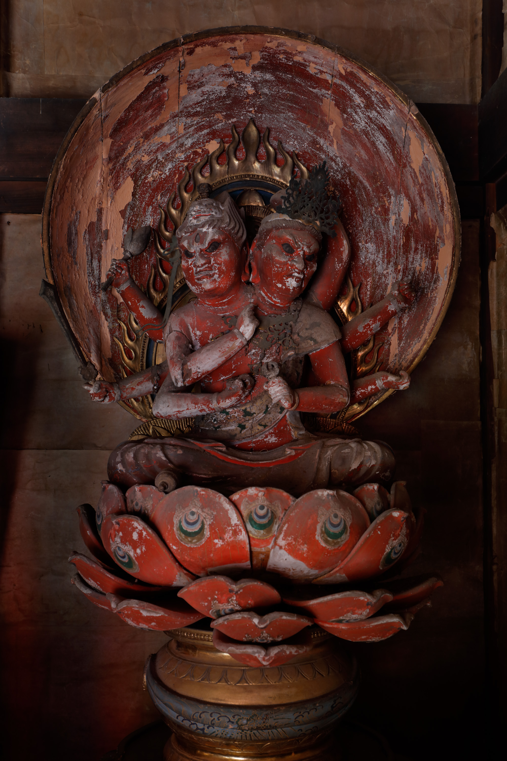 神祇复说爱染王大都会艺术博物馆爱染明王复制画像展示