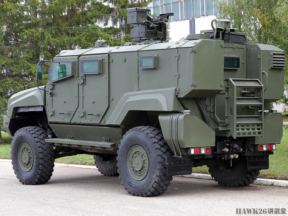图说:kamaz-53949装甲车的发展历程 进口部件太多 前途未卜