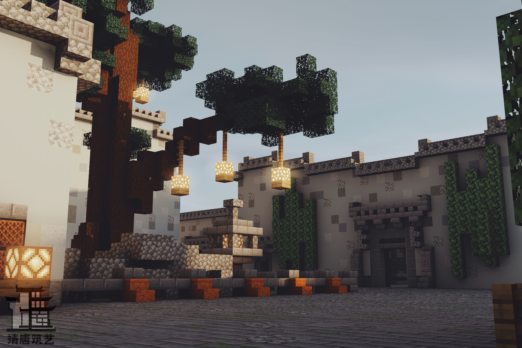首秋——minecraft大型水乡建筑群