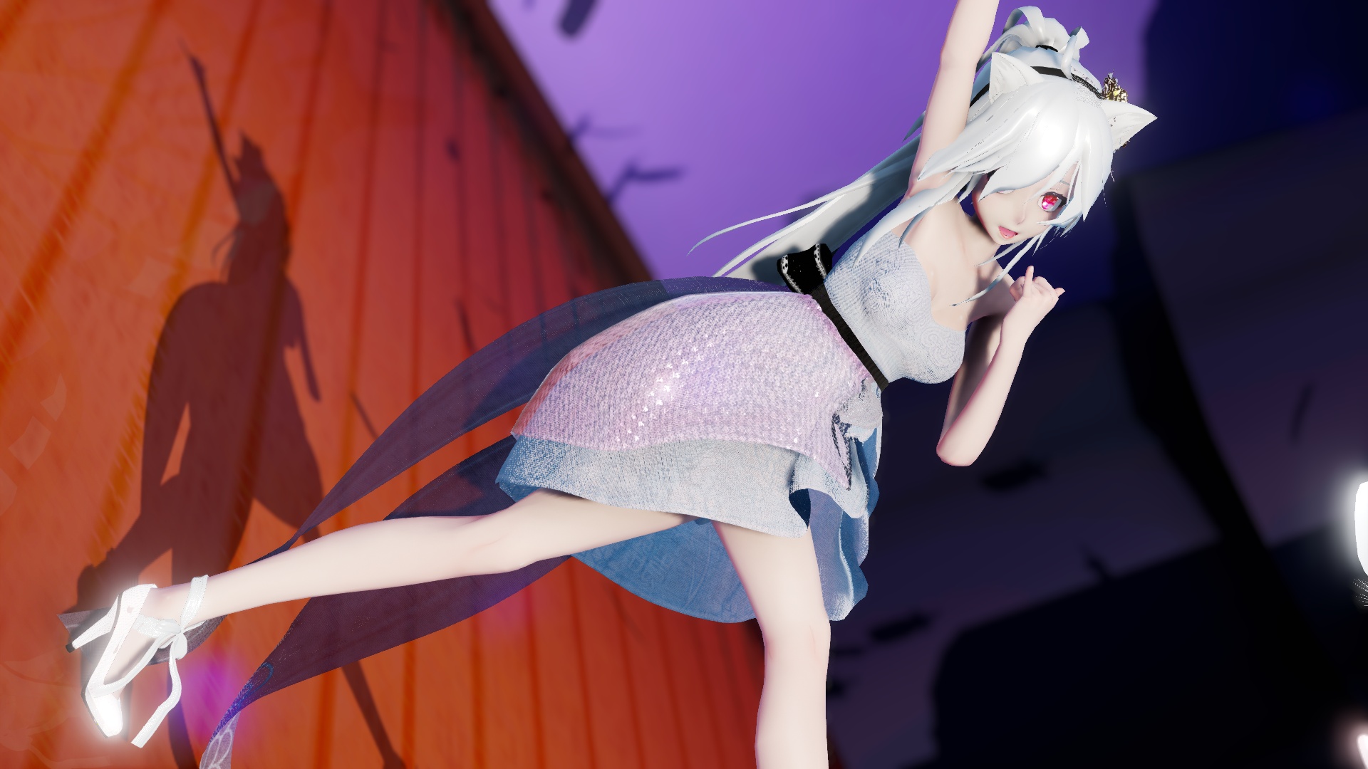【mmd】凯蒂小姐弱音 deepbluetown!