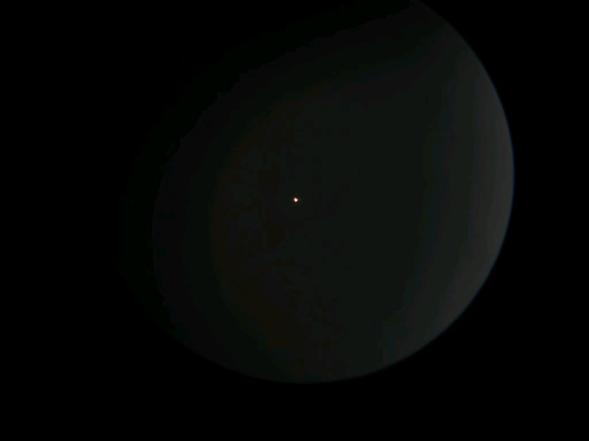 用天文望远镜看到的木星