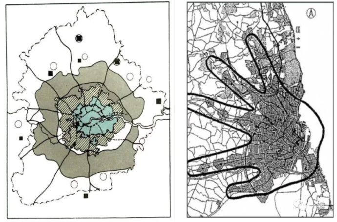 图1大伦敦规划与斯德哥尔摩规划