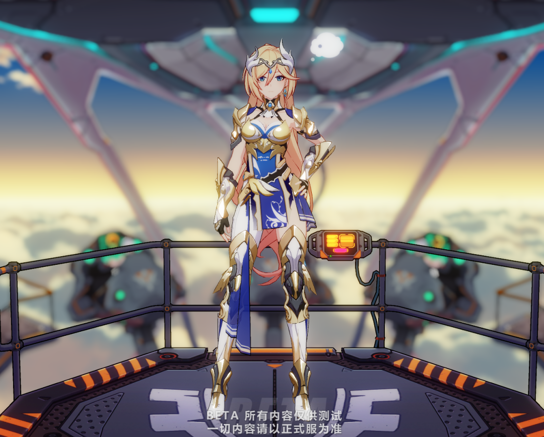 幽兰黛尔全新装甲【不灭星锚 】