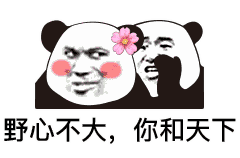 表情包——金馆长熊猫头8