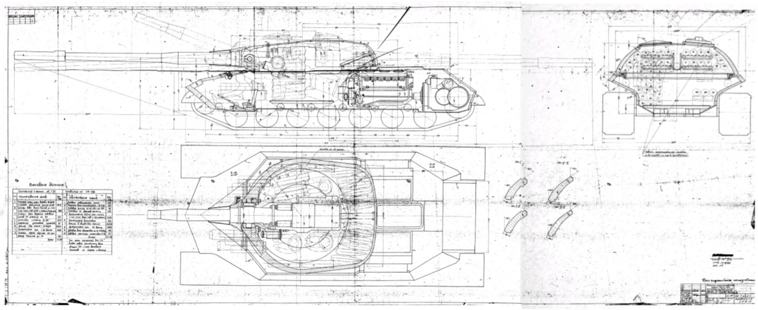 730工程变体3,虽然工厂定义为152mm spg,但他却与重型坦克相似