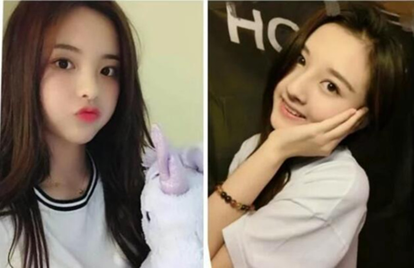 火箭少女杨超越撞脸宋祖儿,咋一看还有点像了
