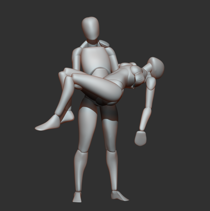 第一周人体绘画,3d雕刻练习