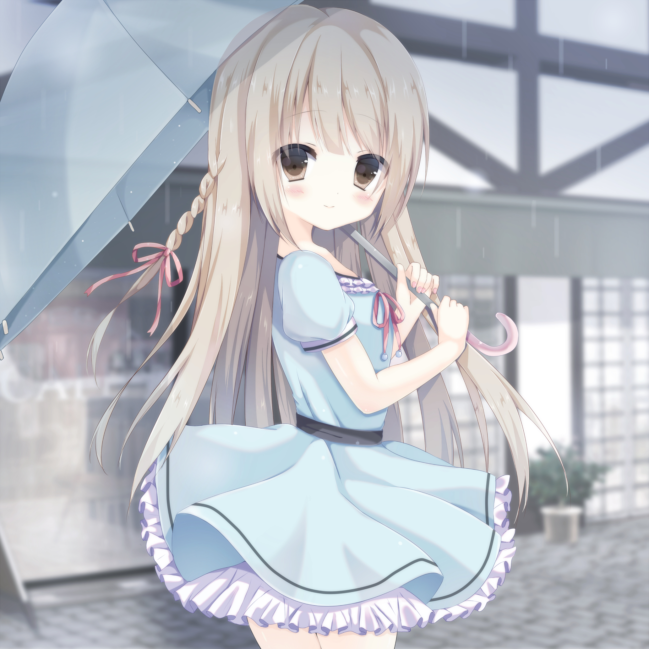 二次元美少女与伞(3)