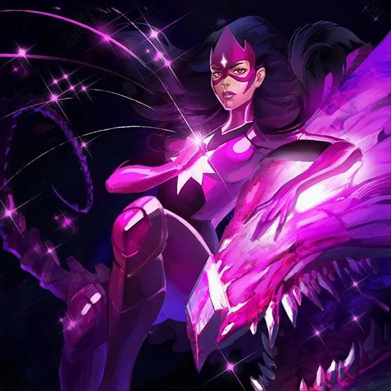 dc超级英雄|星蓝石女王,紫灯军团首领——"卡萝·费