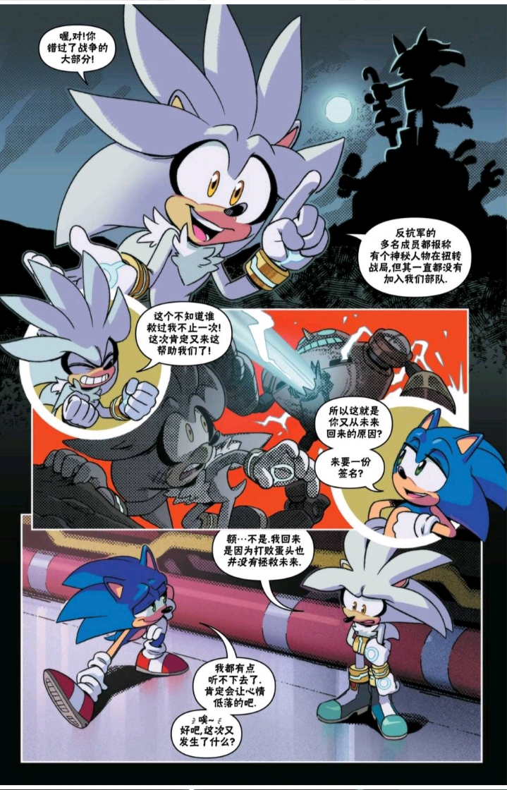 刺猬索尼克漫画【第八章】