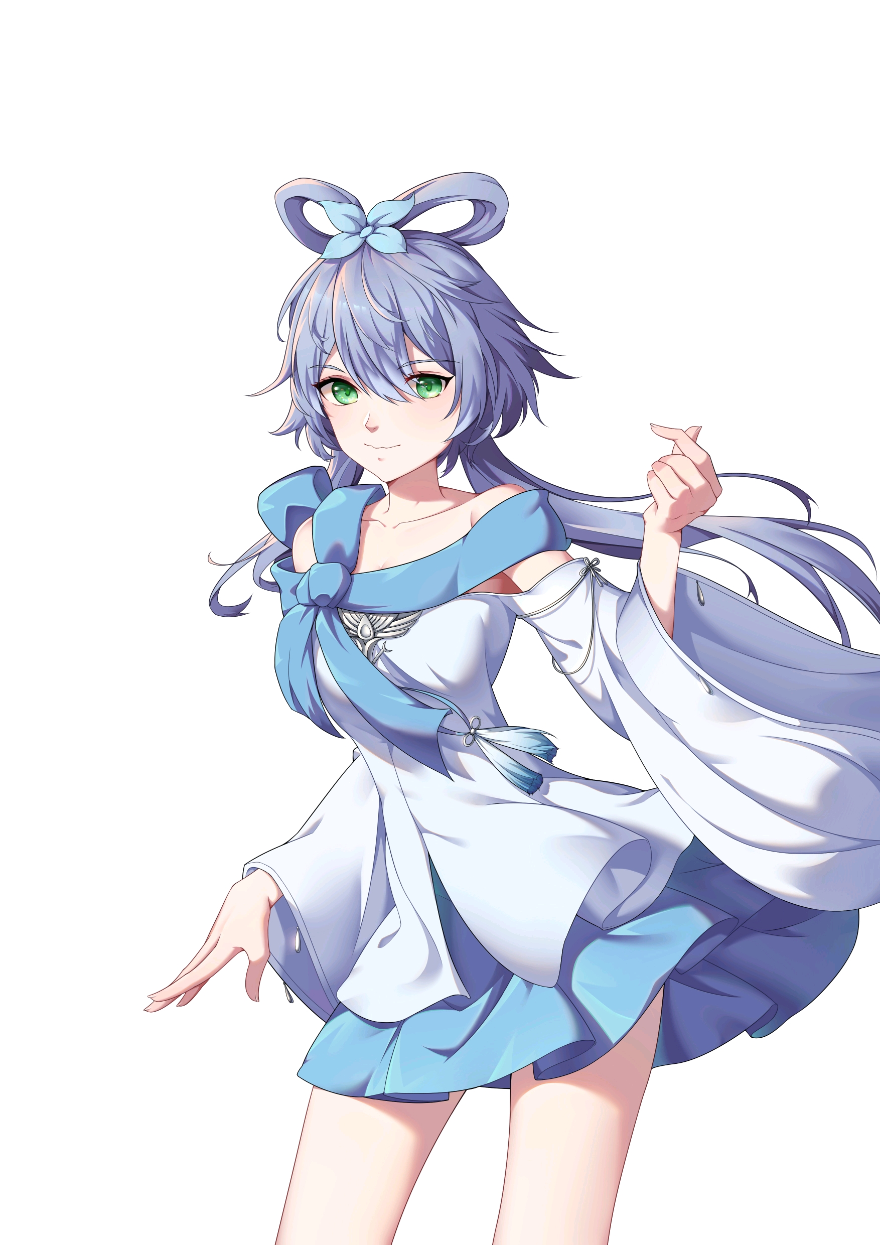 超好看的初音和洛天依