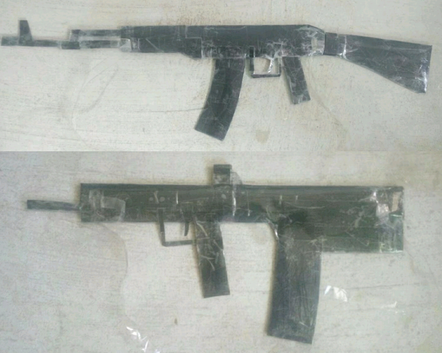 ak74m(上),iwi x-95(下)