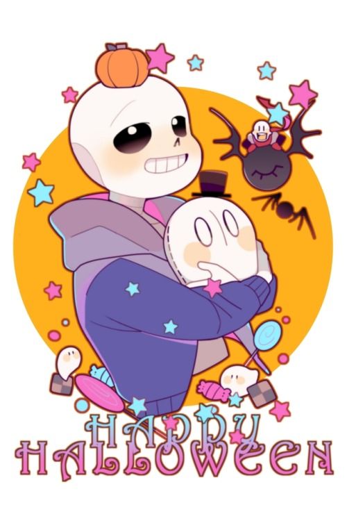 undertale传说之下精美人物图包万圣节篇