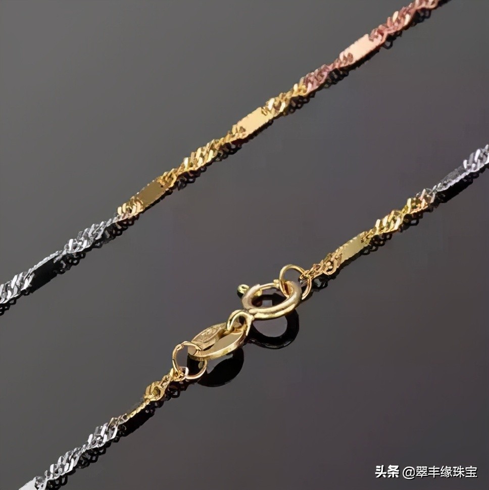常用的k金项链的款式和图样大全