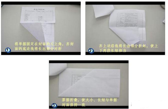 原始凭证的装订