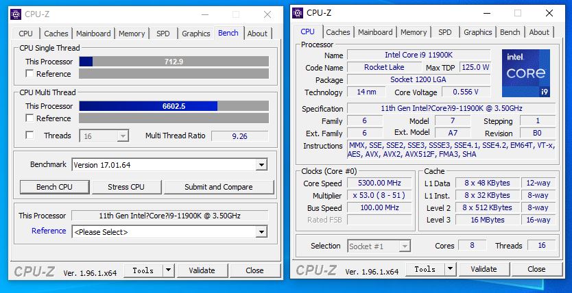 cpuz跑分