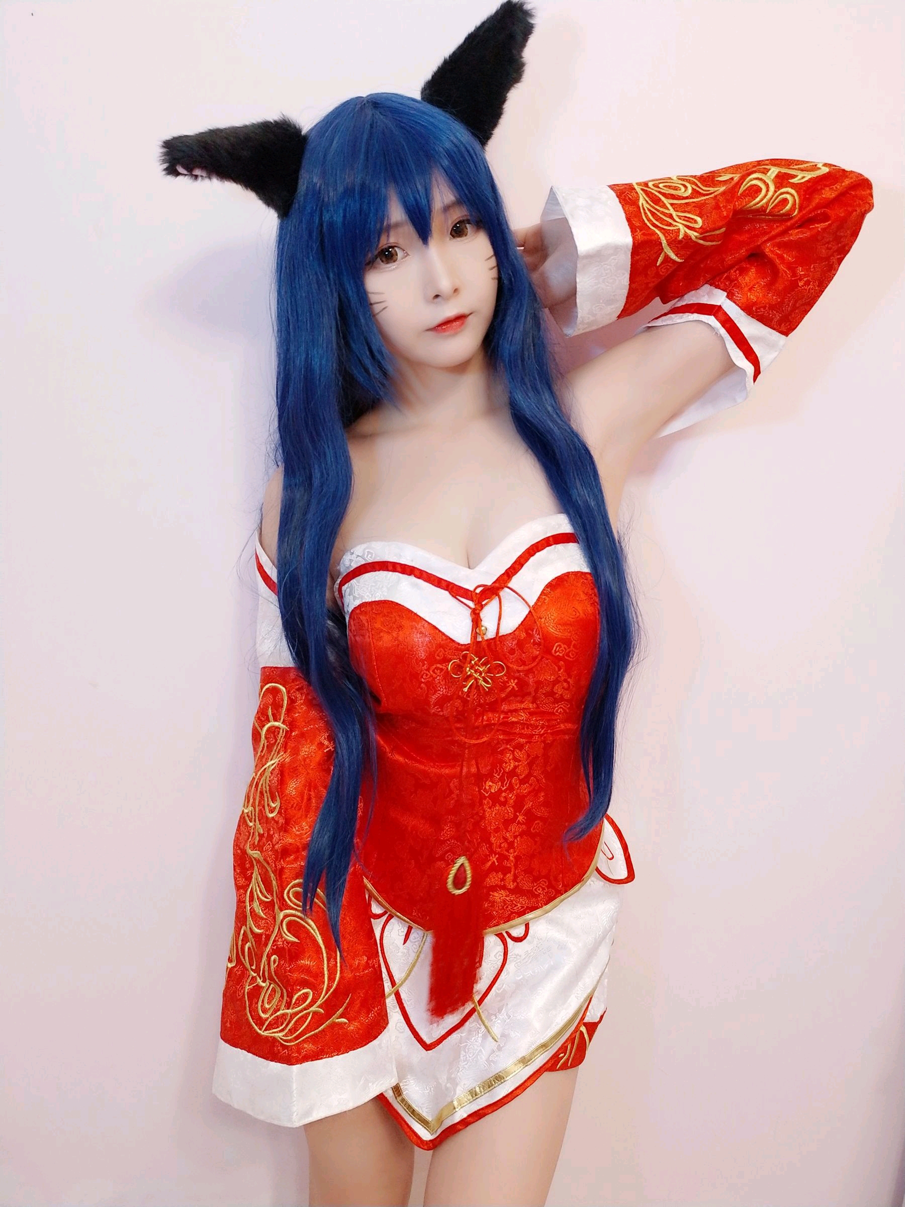 阿狸cosplay红色,阿狸cosplay白色 【cosplay】古川kagura 《阿狸》