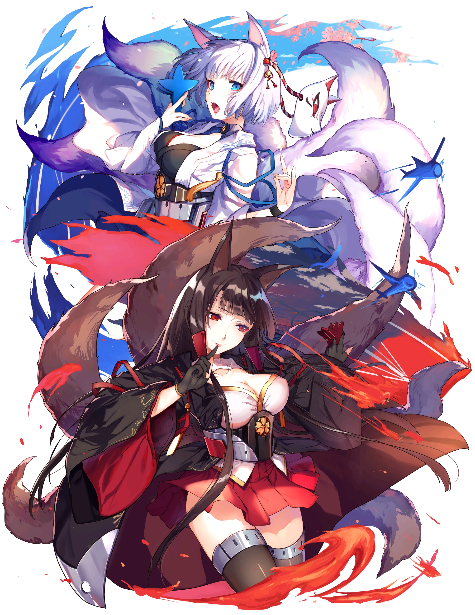 碧蓝航线美图专栏之吃撑(赤城)