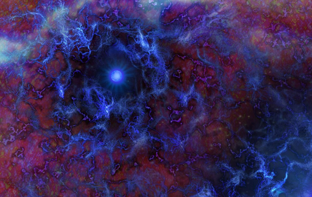 科学家在虚拟宇宙中探测暗物质 哔哩哔哩