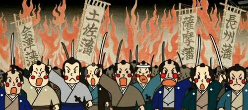 于是扉间提出了一个口号. "尊王攘夷,天下一统"!