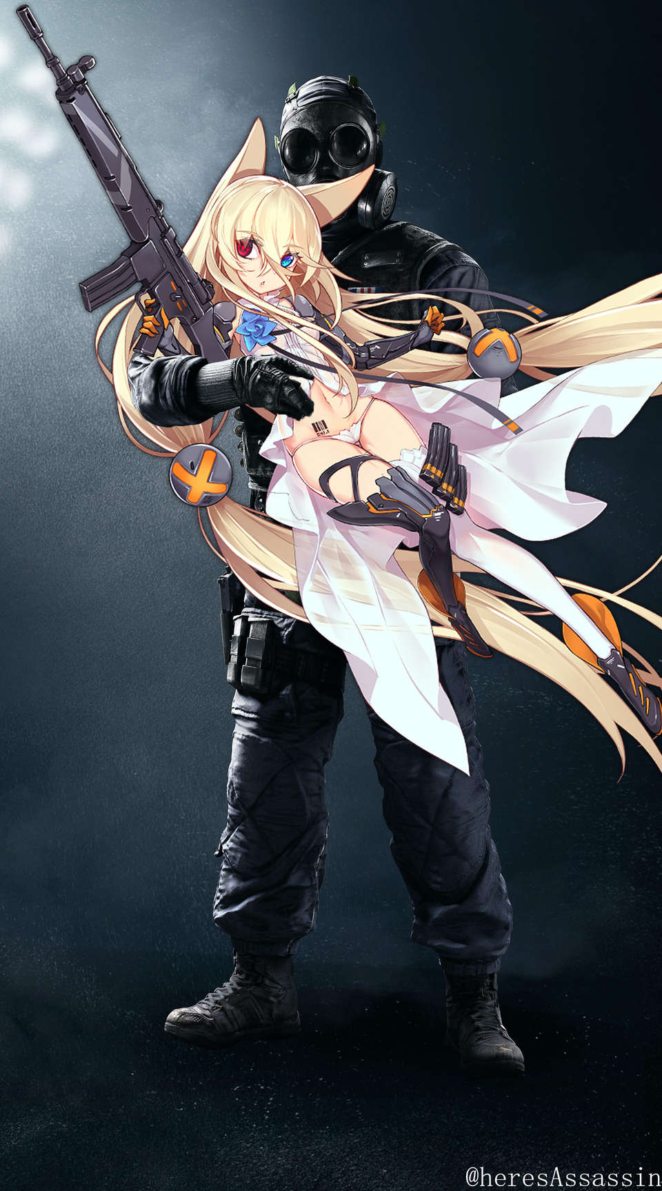 『少女前线』g41 插画鉴赏 我要摸摸头