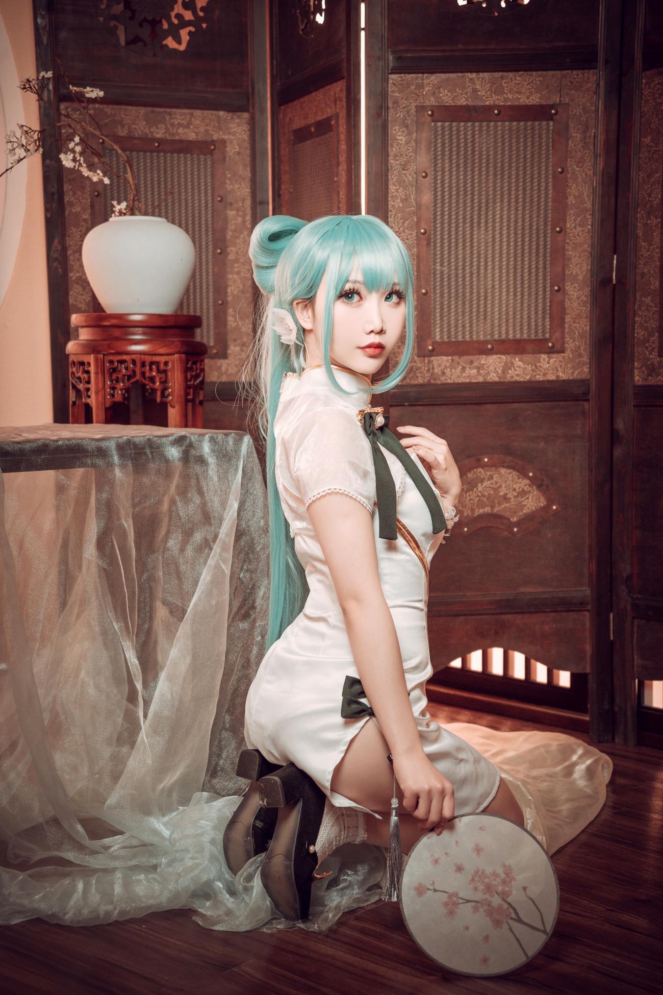 经典cosplay | 初音-旗袍:如果可以,我想再爱一次.