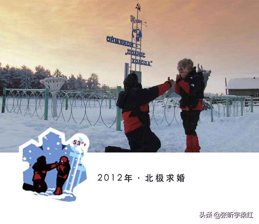 超1000万人点赞,北极求婚南极结婚,带627万人环游世界