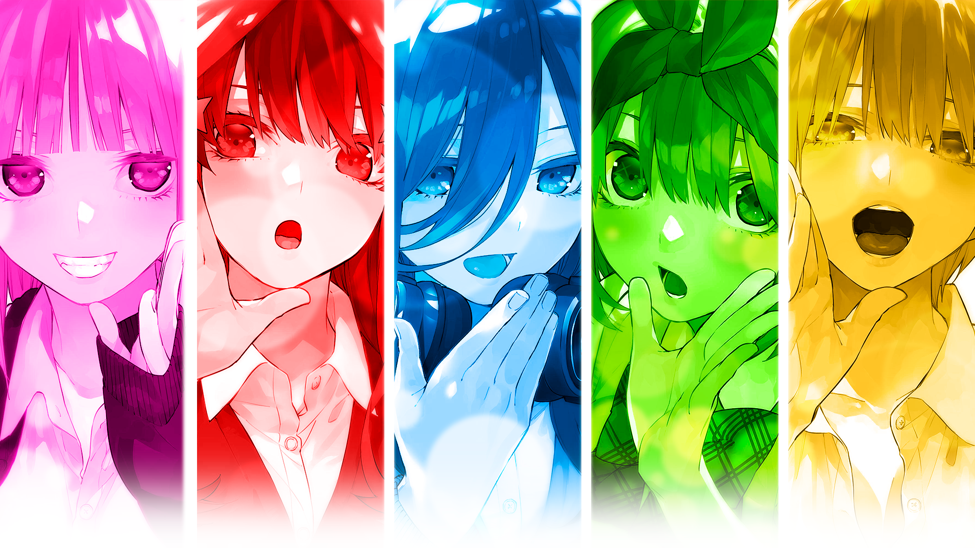 【五等分的花嫁丨壁纸大收集!】精选无水印丨2k动漫壁纸原画分享