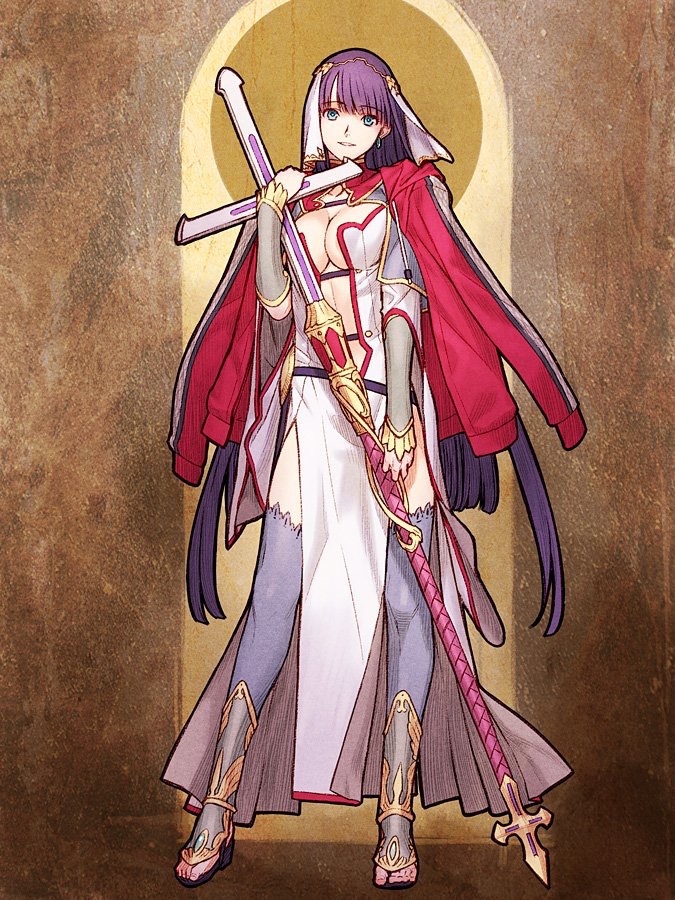 在type-moon推出的安卓&ios游戏《fate/grand order》中登场的
