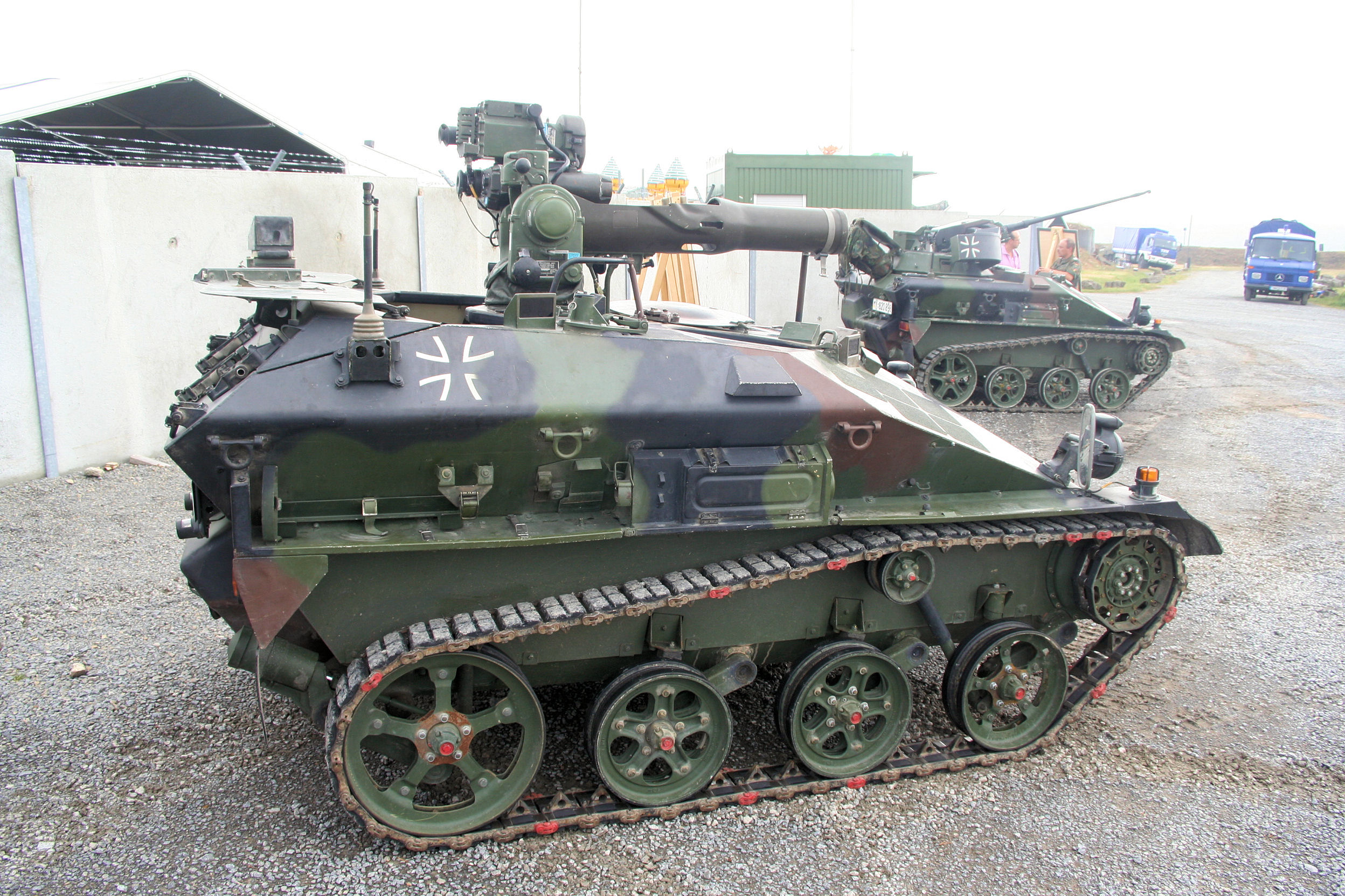 德国鼬鼠袖珍坦克,虽外型看不起眼,却具备较强突袭效率!