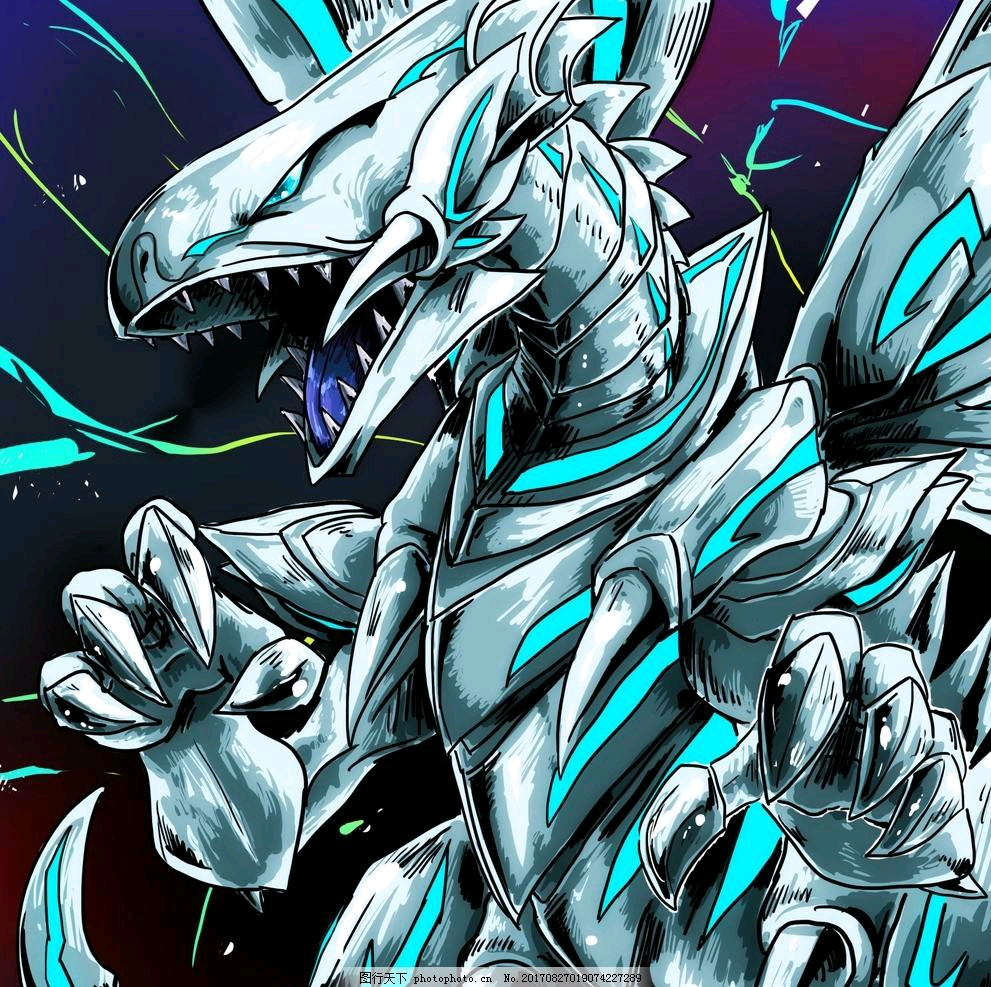 青眼白龙系列怪兽:无限进化的最强之龙