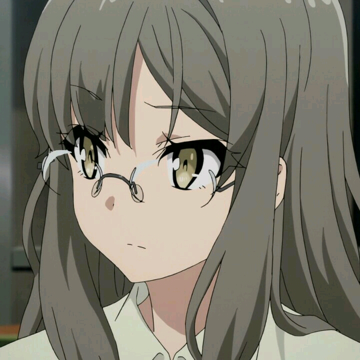 《青春猪头少年不会梦到兔女郎学姐》双叶理央自截头像第二期