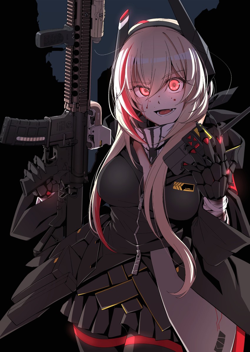 少女前线图片系列:m4 sopmod ii专场