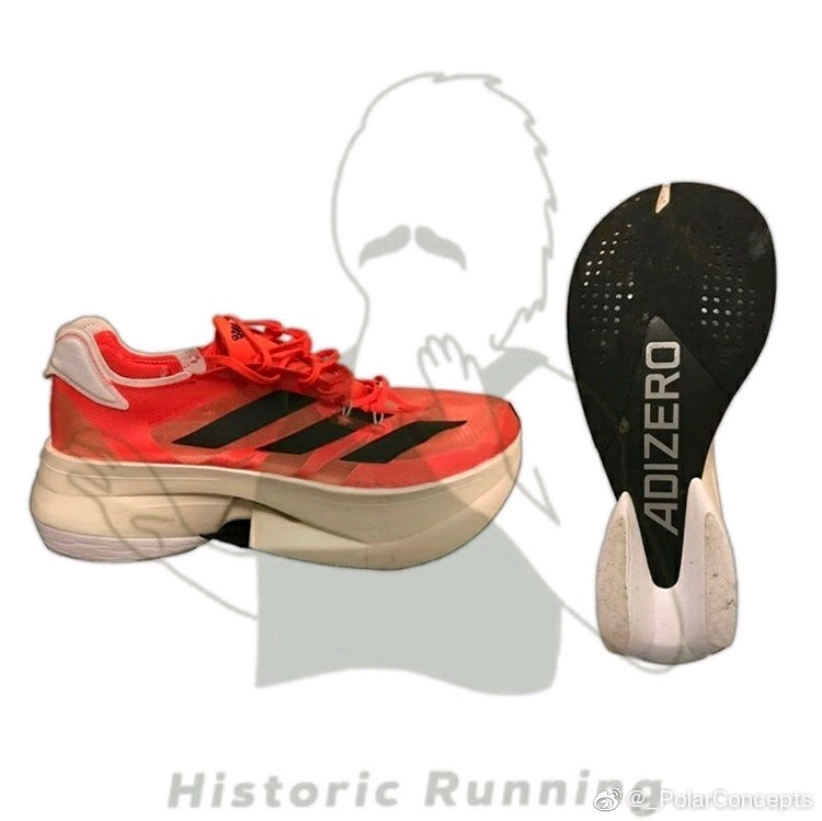 adidas碳板竞速跑鞋 adizero racer谍照放出