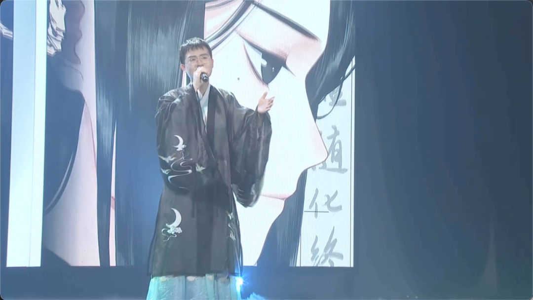全场最高能的部分来自三位配音演员 文森,马正阳和李翰林的两个节目.