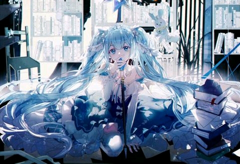 手机壁纸初音未来系列2019雪初音byb站盐泽2019年12月30日