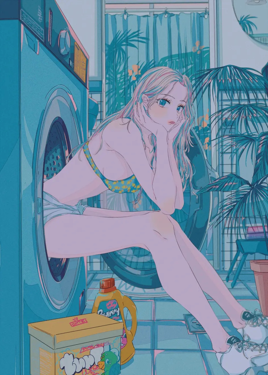 今天带大家欣赏到的是— 日本画师 najuco的插画作品.